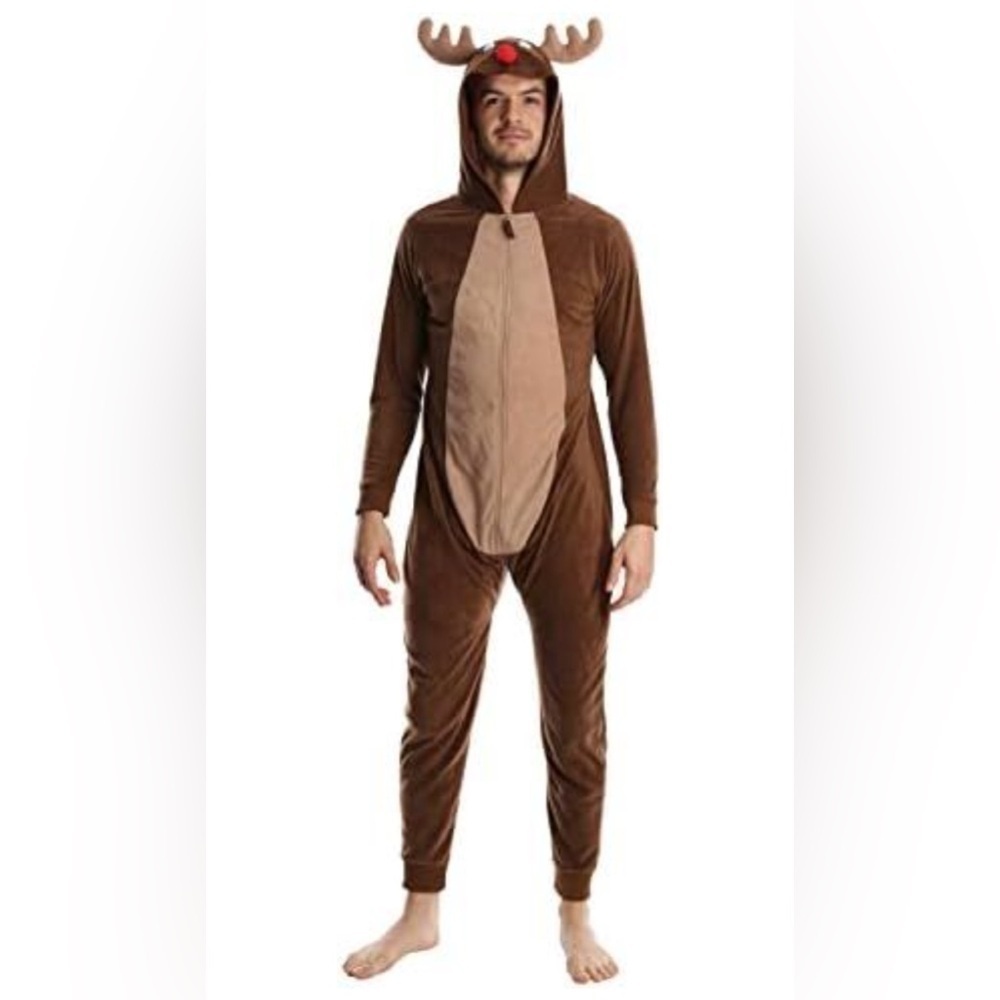 Brown Seasonal Satin Costume Set
